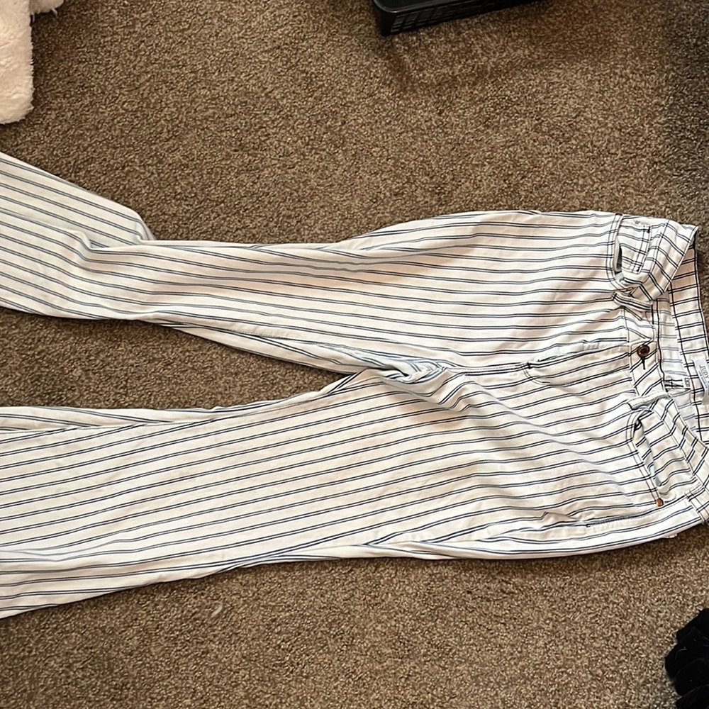 These flair jeans are size 13-31, the brand is Judy Blue